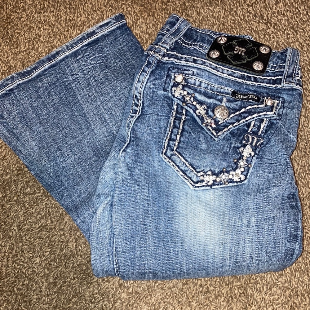Miss me girls, size 14, bootcut, midrise